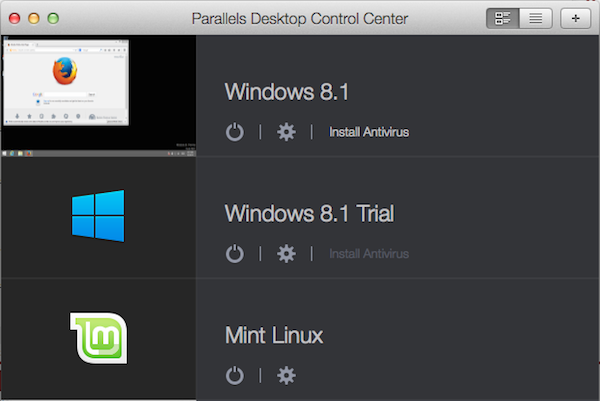 Как установить android parallels desktop